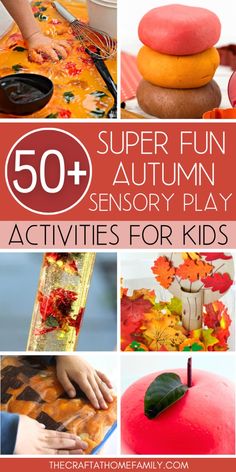 some autumn activities for kids to play with