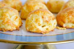 there are some biscuits on the plate ready to be eaten for breakfast or desserts