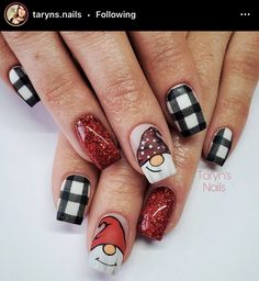 Thanksgiving Nail Designs, Christmas Gel Nails, Fall Acrylic Nails, Christmas Nails Acrylic, Thanksgiving Nails, Nails 2023, Easter Nails, Get Nails, Dipped Nails