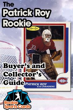 The 1986-87 O-Pee-Chee Patrick Roy #53 is the card most collectors consider the Patrick Roy rookie card. However, there were several other great cards made during that year and even one from the year before. Because of the number of sets made during this era, there should be something for every collector no matter the budget. In this article I’ll walk through all of the Patrick Roy rookie and key early vintage cards. Hockey, The Year, Comic Book Cover, Matter, Key, Ice Hockey