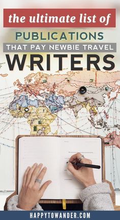 the ultimate list of publications that pay newbie travel writer