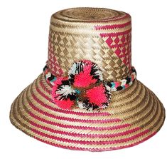 Azalea Handmade Wayuu Hat - a perfect gift for her Bohemian Adjustable Hat In Natural Fiber, Adjustable Bohemian Hat In Natural Fiber, Bohemian Adjustable Natural Fiber Hat, Bohemian Style Adjustable Natural Fiber Hat, Artisan Handwoven Summer Hats, Handwoven Natural Bucket Hat, Bohemian Woven Sun Hat, Bohemian Handwoven Sun Hat, Bohemian Woven Straw Bucket Hat