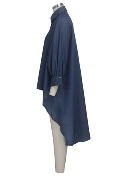 Expertly crafted with an oversized fit and button down design, this Denim Cape Blouse offers a modern and chic take on the classic denim shirt. With sizes ranging from S to 2XL, this versatile piece is perfect for all body types and can easily be dressed up or down for any occasion. Add a touch of effortless style to your wardrobe today. Material Cotton , Polyester Neckline Turn-down Collar Pattern Type Solid Sleeve Length Full Season Summer DRESS/TOP/BOTTOM SIZE CHART Most products have a lot o Oversized Denim Blue Tops With Button Closure, Cheap Oversized Button-up Denim Top, Unstructured Button-up Denim Blue Top, Indigo Denim Button-up Top, Indigo Denim Top With Button Closure, Relaxed Fit, Cape Blouse, Collar Pattern, Top Dress, Body Types