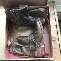 Bed Stu Shaela Brown Boots Size 7.5. New In Box. Never Worn Very Attractive. Great Quality Bed Stu Makes A Great Product. Woman Bedding, Bed Stu, Quality Bedding, Box Color, Moto Boots, Brown Boots, Wedge Boot, Size 7, Women Shoes