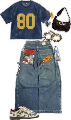 Streetwear Fashion Y2k, Concert Fashion, Diy Vetement, Fashion Y2k, Y2k Clothes