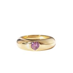 Indulge in our Donut Band with a .5ct heart-shaped sapphire topping. A delectable statement piece for those with a taste for luxury. Item Details Material: 14k Solid Gold Gemstone: .5ct Natural Sapphire Width: 7mm Don't see your size? Want a different gemstone? Send us an email! Our 14k solid gold pieces are made to last forever. 14k gold will not oxidize or discolor, so you can wear your jewelry every day, everywhere. Heart Gemstone Ring, Chunky Heart Ring, Heart-shaped Sapphire Ring, Fine Jewelry, Heart-shaped Pink Sapphire Wedding Jewelry, Heart Cut Pink Sapphire Jewelry For Anniversary, Jewelry Redesign, Heart Donut, Donut Ring, Heart Wedding Rings