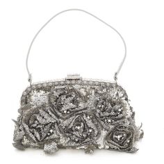 Valentino Rare Sequin Bag -Silver Sequin -Crystal Throughout -Authentic Length: 7.5" Depth: 3.5" Height: 4.5" **Very Good Condition T Luxury Silver Clutch, Luxury Metallic Silver Bag For Formal Occasions, Elegant Silver Bag With Silver-tone Hardware, Luxury Silver Clutch For Evening, Luxury Metallic Silver Bags For Party, Luxury Metallic Silver Party Bag, Luxury Metallic Silver Party Bags, Silver Clutch Evening Bag With Silver-tone Hardware, Glamorous Clutch Evening Bag With Silver-tone Hardware