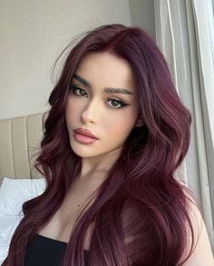 Hair Color Burgundy, Pretty Hair Color, Burgundy Hair