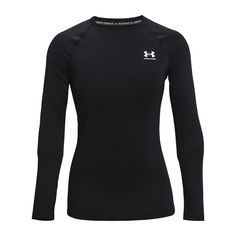 HeatGear is Under Armour's original performance baselayer—the one you put on first and take off last. So we made it extra comfortable by wicking sweat and stretching so you can move no matter what. Figure Skating Bag, Athletic Tops Women, Mode Zara, Compression Shirt, Skin Irritation, Under Armour Shirts, Elastane Fabric, Under Armour Women, Christmas Wishlist