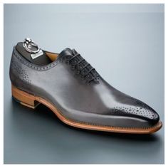 Sizes available From US 5 to US 22 Available in all colors and materials Tailor Made Handmade Handcraft Stylish Grey Leather Toe Shaded Laceup Oxford Shoes For Wedding, Anniversary, Events Formal Dress Men's Shoes  WE MAKE ANY DESIGN, ANY COLOUR & ANY SIZE  We are a dedicated team of shoemakers that comes together to create beautiful handcrafted Goodyear welted hand stitched shoes with classic English craftsmanship. Our focus is on creating high-quality bespoke handmade Shoes and boots for our c Classic Lace-up Dress Shoes For Wedding, Elegant Leather Shoes For Groom With Closed Toe, Classic Closed Toe Lace-up Wedding Shoes, Elegant Closed Toe Leather Shoes For Groom, Wedding Oxfords With Rubber Sole And Almond Toe, Wedding Oxfords With Almond Toe And Rubber Sole, Fitted Closed Toe Dress Shoes For Wedding, Almond Toe Brogue Wedding Dress Shoes, Wingtip Dress Shoes With Brogue Detailing For Wedding