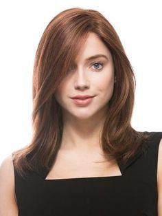 Wigs Women - Emotion Wig by Ellen Wille - Free Shipping! - WigStudio1.com Long Hair With Bangs And Layers, Haircuts For Long Hair With Bangs, Haircut For Long Hair, Haircuts For Round Face Shape, Cut Layers, Ideas Haircut, Haircuts For Long Hair With Layers, Remy Human Hair Wigs, Natural Movement