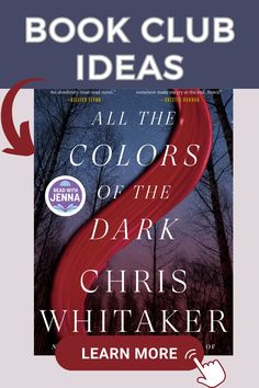 a book cover for all the colors of the dark