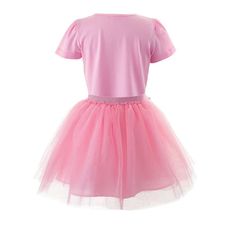 New! Perfect t-shirt and tutu set has arrived! Comprising of soft jersey t-shirt with glitter 'Dance' detail and matching pink tutu skirt, designed for every playtime's jump, skip and twirl! Collect all colours in lilac, mint & blue.Gift to your little ones and capture the memories of childhood. Summer Ballet Tutu Dress For Dress-up, Princess Style Fitted Tutu Dress With Short Sleeves, Princess Style Short Sleeve Fitted Tutu Dress, Spring Short Sleeve Tutu Dress With Tulle Skirt, Summer Short Sleeve Tulle Tutu Dress, Fitted Tulle Tutu Dress With Short Sleeves, Spring Tutu Dance Dress, Spring Dance Tutu Dress With Stretch, Cute Short Sleeve Tulle Tutu Dress