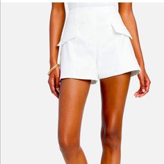 Details You'll Be Looking Poised And Pretty In These Flap Pocket Shorts For All Of Your Afternoon Outings. Faux Pocket Shorts Have A Hidden Back Zipper Closure And A High-Rise Fit To Show Off Your Flattering Figure. 63% Cotton, 35% Nylon, 2% Spandex Hand Wash. Hand Dry Imported 3" Inseam Matching Top Sold Separately In My Closest Elegant Shorts With Pockets For Night Out, Chic Bottoms With Side Pockets For Night Out, Elegant Short Length Bottoms With Side Pockets, Chic Bottoms With Side Pockets And Short Inseam, Chic Shorts With Pockets For Day Out, Chic Fitted Shorts With Side Pockets, Chic Bottoms With Side Pockets For Summer, Chic Summer Bottoms With Side Pockets, Chic Shorts With Side Pockets