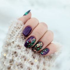 Halloween Chunky Glitter Nails, Ritzy Dips, Boho Nails, Vintage Nails, Nail Polish Ideas, Dip Nails, Polish Ideas, Rainbow Nails