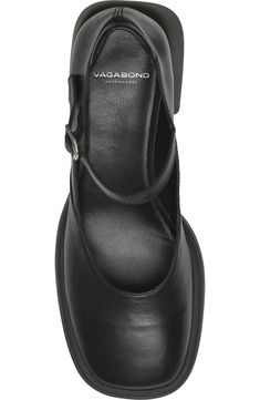 Vagabond Shoemakers Ansie Square Toe Mary Jane Pump (Women) | Nordstrom Square Toe Mary Jane, Vagabond Shoemakers, Mary Jane Pumps, Women's Pumps, Mary Janes, Block Heels, Nordstrom, Sleek, Pumps