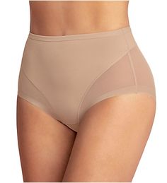 Leonisa Truly Undetectable Comfy Shaping Panty Sheer Short Nylon Bottoms, Sheer Nylon Short Bottoms, Sheer Nylon Shorts, Sheer Nylon Brief Bottoms, Beige Full Coverage Nylon Shapewear, Elegant Supportive Solid Bottoms, Elegant Supportive Solid Color Bottoms, Solid Sheer Nylon Bottoms, Sheer Stretch Bottoms In Solid Color