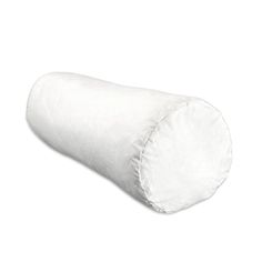 a white pillow on a white background