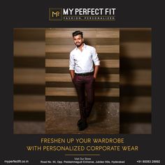 As we embark into the whopping New Year, revive your wardrobe with the brand new custom-made #corporatewear crafted exclusively to complement your panache. Book a slot now & meet your personal stylist.  Call us on: +91 8008329992  #custommadesuits #comfortstyle #formalwear #formalshirts #corporatesuits #casualwear #suits #imageconsultation #corporatewear #ThursdayThoughts #designerwear #formaldress #stylish #fashiondesign #menswear #ethnicwear #personalstylist #weddingsuits #MyPerfectFit Formal Shirts, Wedding Suits