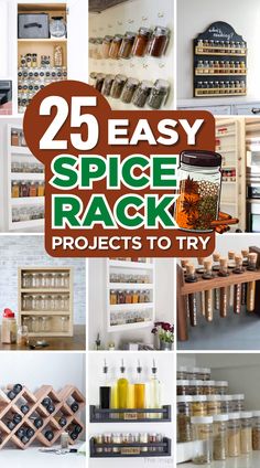 25 easy spice rack projects to try