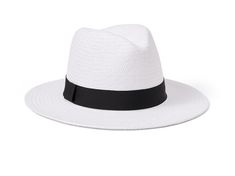 White as an updated straw fedora color. #springstyle Classic White Hat Bands For Spring, Classic White Fedora For Spring, Casual White Boater Hat With Flat Brim, Classic White Fedora For Summer, Classic White Boater Hat For Spring, Modern Beach Hats For Summer, Elegant Solid Panama Hat For Summer, Elegant Solid Color Panama Hat For Summer, Classic Adjustable Fedora For Spring