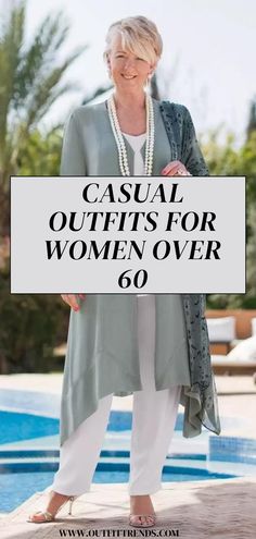 Casual Dresses For Women Over 50, Dresses For Women Over 60 Years Old, Outfits For Women Over 60 Casual, Dresses For Women Over 60, Clothes For Women Over 60, Comfy Outfit Ideas, Casual Outfits For Women, Older Women Fashion, Comfy Outfit