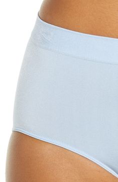 Smooth and stretchy fabric shapes soft briefs that sit higher on the waist and are designed with seamless construction that disappears under clothes. Nylon/spandex or nylon/cotton/spandex or nylon/polyester/spandex Hand wash, line dry Imported Lingerie High Cut, Stretchy Fabric, Cotton Spandex, Chambray, Briefs, Polyester Spandex, Comfort Fit, Hand Wash, Nordstrom