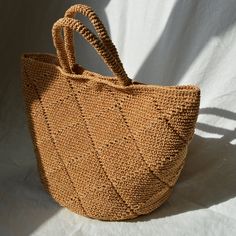 Shoulder Bag Crochet, Beautiful Accessories, Stylish Tote Bag, Straw Tote Bag, Straw Tote, Bag Crochet, Crochet Bags, Crochet Bag, Shoulder Bags