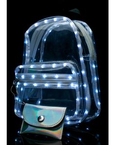 Current Mood Peace And Light Circle Backpack | Dolls Kill Knapsack Bag, Mood Light, Backpacking Packing, Current Mood, Clear Bags, Light Show