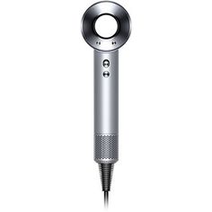 Dyson - Supersonic Hair Dryer in White/Silver #ultabeauty Best Affordable Hair Dryer, Hair Dryer Brands, Supersonic Hair Dryer, Dyson Hair, Dyson Hair Dryer, Dyson Supersonic, Different Hair Types, Hair Dryers, White Lights