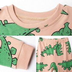 T-Rex and Friends Pajamas: Perfect PJs for Dino-Loving Kids As one of the leading online stores in children’s sleepwear, Kids Lane brings to you a selection of fun and comfortable pajamas for your dinosaur-loving child. Our T-Rex and Friends Pajamas for Dino-Loving Kids is an ideal outfit for any night of deep sleep and dreaming of an exciting prehistoric adventure. Crafted from 100% high-quality, soft and breathable cotton, these pajamas are perfect for all-night comfort. The long-sleeves and f Dino Pajamas, Dinosaur Pjs, Friends Pajamas, Dinosaur Pajamas, Toddler Pajamas, Comfortable Pajamas, Best Pajamas, Cozy Pajamas, Summer Pajamas