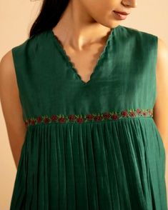 Yoke Pattern Kurtis, Embroidery For Kurtis Neckline, Kurti Yoke Designs, Yoke Kurti Designs Cotton, Hand Work Kurti Designs Latest, New Hand Work Designs Kurti, Kurthi Necks Latest Design, Yoke Designs For Kurtis, Kurti Yoke Designs Latest