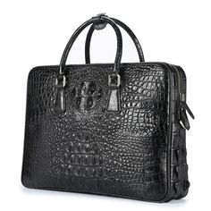 This is made for you! High Grade Crocodile Leather Men Business Shoulder Bag Large Capacity Briefcase 45 #handbagshop #briefcasebags #handbagsales #handbagset #handbagsforsale #handbagsupera #briefcases #handbags #handbagsetmurah #leatherhandbags #handbagsport #handbagsonline #handbagstore #handbagsmurah #handbagsulike #briefcasebag #menshandbags #handbagstyle #handbagsph #handbagsale #handbagsfactory #handbagslover #briefcase #handbagseller #briefcasemodels #handbagsupplier Men's Briefcase, Business Briefcase, Briefcase For Men, Croc Leather, Crocodile Leather, Hip Hop Jewelry, Leather Items, Staying Organized, Accessories Unique