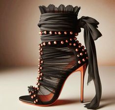 Heels With Pearls, Crazy High Heels, Diy Heels, Woman Flower, Feather Heels, High Sandals, Shoes Heels Classy, Cute Shoes Heels, Ankle Sandals