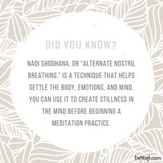 This classical component of yoga is often forgotten, but pranayama is an important step on the yogic path. Practice Meditation, Alternate Nostril Breathing, Yoga Symbols, Step Workout, Yoga Nidra, Yoga Exercises, Meditation Techniques, Breathing Techniques