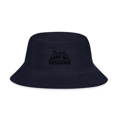 Bucket Hat | Brand: Big Accessories | Fabric Content: 100% 
 cotton (brushed twill) Navy Cotton Hat With Short Brim, Proud Aunt, Fighter Girl, Bucket Hat Design, Bucket Hat Black, The Human Body, The Study, Judo, Retro Vibe