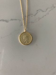 ♦ Materials: 925 Sterling Silver , 18K Gold ♦ Available colors: Gold ♦ Necklace measurements: Paperclip Necklace: 16" + 2" inch extender, 3mm in width, Link measurements: 8 mm long by 3 mm in widthCoin Necklace: 16" + 2" inch extender, 1mm thick chain, coin measure 19MM-----------------------------------------------------------------------------MATERIALSAll chains and pendants are made 925 Sterling SilverHOW TO FIND YOUR PERFECT FITYour neck size is probably the most important measurement for de Cheap Gold Elegant Medallion Necklace, Gold Circle Pendant Necklace, Long Necklace Gold, Gold Medallion Necklace, Necklace Measurements, Paperclip Necklace, Gold Medallion, Gold Long Necklace, Birthday Board