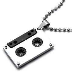 Brand: COOLSTEELANDBEYONDFeatures: Metal:Stainless Steel Finishing:Polished Chain:Steel hollow ball chain Dimension:2.1CM(0.82")wide x3.4CM(1.33")long x0.4CM(0.16")thick;Chain length: 75CM(29.3") Package: Jewelry Box with Brand Name COOLSTEELANDBEYOND Details: *Color 01 *Condition:100% brand new *Code:MP-238 *Metal:Stainless Steel *Finishing:Polished *Chain:Steel hollow ball chain *Clasp:Barrel ball chain connector *Dimension:2.1CM(0.82")wide x3.4CM(1.33")long x0.4CM(0.16")thick;Chain length: 75 Package Jewelry, Music Jewelry, Magical Jewelry, Mens Accessories Jewelry, Necklace For Men, Ball Chain, Resin Jewelry, Men Necklace, Chain Lengths