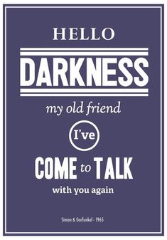 Sounds of silence Hello Darkness My Old Friend, Sound Of Silence, Simon Garfunkel, E Mc2, Sing To Me