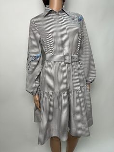 Dress shirt with embroidery, Maxi Dress Shirt, Cotton Dress Shirt, Summer Dress Shirt, Long Sleeve Dress Shirt, Belted Dress Shirt #DressWithButtons #DressForWomen #BeltedDress #CityDress #ButtonDress #DressShirt #FallDress #DressForSpring #LongSleeveDress #AutumnDress Embroidery Maxi Dress, Shirt With Embroidery, Jumpsuit Fitted, City Dress, Autumn Dress, Warm Autumn, Dress Zipper, Long Sleeve Shirt Dress, Shirt Long Sleeve