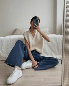 Beige Hose, Outfit Mujer, Outfits Casuales, Cute Casual Outfits, Classy Outfits, Everyday Outfits, Chic Outfits, Fashion Inspo Outfits, Work Outfit