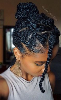 Low Maintenance 4c Hairstyles, Type 3c Hairstyles, Large Twists Natural Hair, Simple Protective Styles, Simple Protective Hairstyles, Juicy Twists, Natural Hair Pictures, Natural Braided Hairstyles