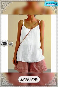 Women's Tank Top White Yellow Pink Floral Plain Print Sleeveless Casual Basic V Neck Regular Floral S Spring Tops With Wide Straps, Casual Wide Strap Camisole For Spring, Casual Spring Camisole With Wide Straps, Casual Camisole With Wide Straps For Spring, Cotton Tops With Wide Straps For Summer, Summer Tank Top With Wide Straps, Sleeveless Tank Top For Summer, Sleeveless Camisole For Beach In Summer, White Sleeveless Camisole For Vacation