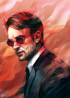 Matt Murdock Fanart, Mat Murdock, Marvel Defenders, Ben Oliver, Daredevil Art, Daredevil Comic, Daredevil Netflix, Daredevil Matt Murdock, Defenders Marvel