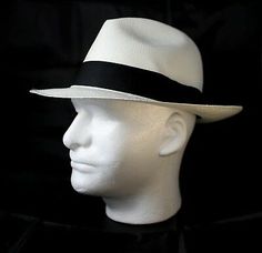 GENUINE ECUADOR MONTECRISTI" PANAMA HAT " - 100% HANDMADE WITH TOQUILLA STRAW | eBay Mens Straw Hats, Loose Linen Pants, Mens Linen Pants, Grey Ribbon, Linen Men, Felt Fedora, Straw Hats, Beautiful Hats, Straw Hat