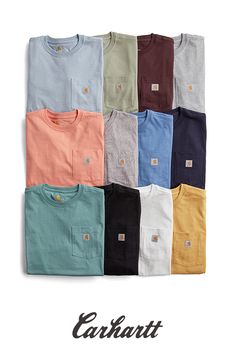 Carhartt Shirts For Women, Carhartt Tshirt Outfits, Carhartt Tshirt, Carhartt Pocket Tee, Guys Style, Carhartt Shirt, Weather Radar, Workwear Shorts, Cute Country Outfits