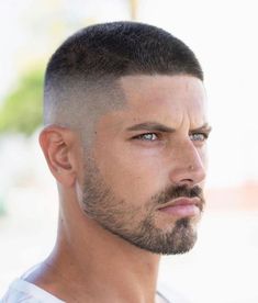 Best Undercut Hairstyles, Buzz Cut Hairstyles, Edgars Haircut, Haircut Tip, Undercut Men, Cool Mens Haircuts, Men's Short Hair, Short Beard, Short Hair Undercut