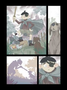 "Fish & Bird" comics project - sample page 6 (2013) Movie Posters, Anime, Art