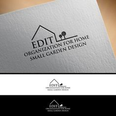 the logo for an organization for home small garden design, designed by ebitt