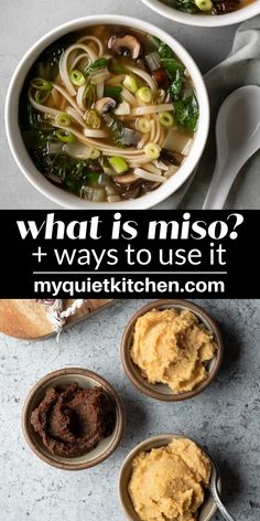 what is miso? and how to use it in your soup or noodle dish